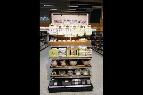 More than a third of the store is dedicated to non-food